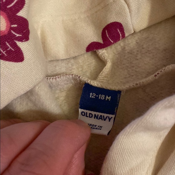 Old Navy Floral Hooded Baby Romper - Picture 2 of 4